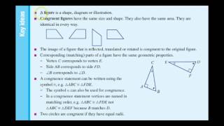 Year 8 Congruent Shapes [upl. by Eetsirhc]