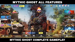 All Features Of Mythic Ghost Eternal Siege Character Gameplay  Full Upgrades  Colors Leaks Codm [upl. by Okiek337]