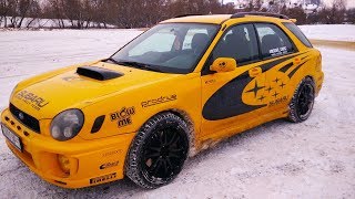 ЖЕЛТОК РУЛИТ  SWAP проект Subaru Impreza Wagon 20 турбо vf 22 [upl. by Nan]