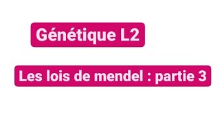 Génétique  conséquence de la méiose chez les diploides partie 3  codominance [upl. by Pylle]