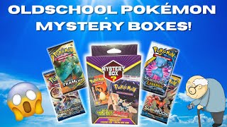 I opened 4 OLD Pokémon Mystery Boxes Some BIG Surprises [upl. by Aimet520]