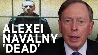 Alexei Navalny reported dead General Petraeus reacts [upl. by Jackquelin663]