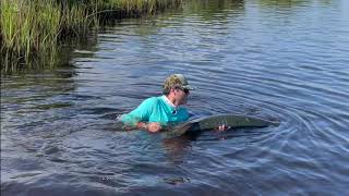 Homosassa Tarpon Fishing  Capt Brian Sawyer Fly Fishing For Giant Tarpon in Homosassa FL [upl. by Eanrahc]