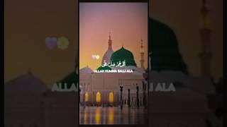 Allah humm salli Ala❤ short videoislamic video shortvideo islamicvideo islamicknowledge myvideo [upl. by Edrock]