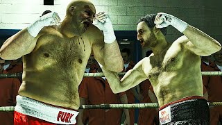 Carl Froch vs John Fury Bare Knuckle Fight  Fight Night Champion AI Simulation [upl. by Elvie]