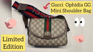 Gucci Limited Edition Ophidia GG Mini Shoulder Bag [upl. by Talbot255]