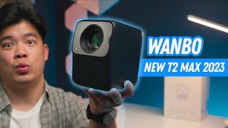 Mini Projector paling JOS Wanbo T2 MAX NEW 2023 [upl. by Noteloc]