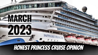 HONEST SAPPHIRE PRINCESS CRUISE REVIEW [upl. by Siward425]