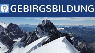 Gebirgsbildung amp Plattengrenzen einfach erklärt  Wie entstehen Gebirge [upl. by Uase]