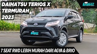 SEJELEK APA SUV 7Seat Lebih MURAH Dari AGYA amp BRIO Mending Daihatsu Terios X 2023 Ini RWD amp MACHO [upl. by Sindee]