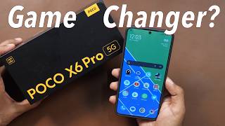 POCO X6 Pro Hands On  The New Value Flagship 24999 [upl. by Tatianna]