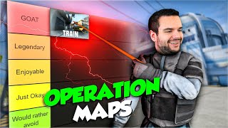 Die einzig richtige CSGO Operation Maps TIERLIST 😁 [upl. by Ataymik783]