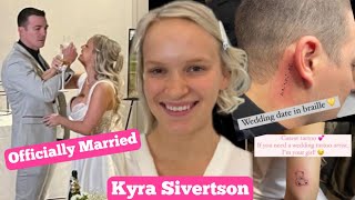 Kyra Renee amp Prestons WEDDINGJesssFam Got A Tattoo [upl. by Semele]