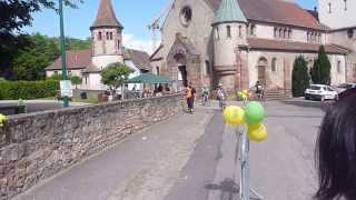 Marathon du vignoble dAlsace 2013  Impressions from the race course in Alsace [upl. by Nyliram]