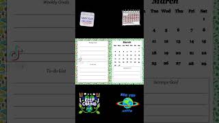 2025 Nature CalendarPlanner [upl. by Rubbico]