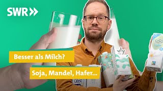 Was ist die beste Milchalternative Drinks aus Soja Mandel Hafer amp Co I Ökochecker SWR [upl. by Marnia]