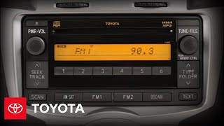 2011 Yaris HowTo Audio Controls  Toyota [upl. by Sharpe]