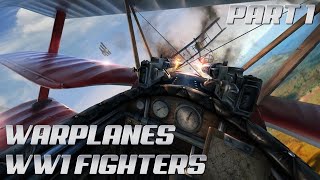 Warplanes VR  WW1 Fighters Gameplay on Oculus Quest 2 [upl. by Ahsietal]