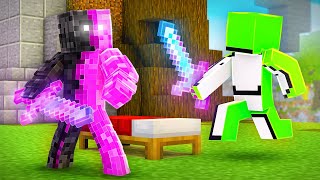 Minecraft Bedwars With Dream [upl. by Sebbie942]