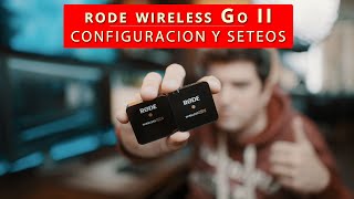 Rode Wireless GO II  Guia completa [upl. by Ahseeyt]