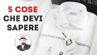 LA CAMICIA ELEGANTE 5 cose che devi sapere [upl. by Winny651]