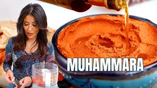 Muhammara Roasted Red Pepper Dip [upl. by Auqeenahs]