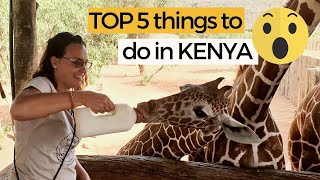 TOP 5 HIDDEN GEMS in Kenya  Best things to do in Kenya I wish I knew this earlier [upl. by Hagan469]