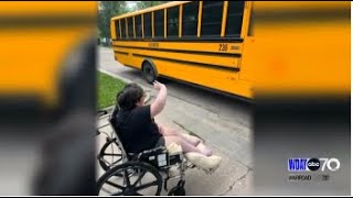 After Delta Air Lines breaks wheelchair Minnesota teen bedridden waiting for replacement [upl. by Hopfinger]