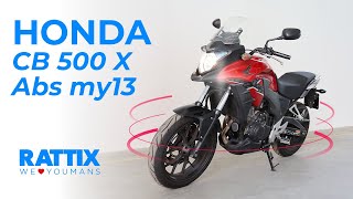 Honda CB500X  Test  Review  Rattixes [upl. by Nylrebmik]