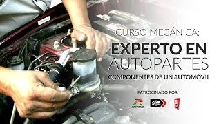 Curso Mecánica Experto en Autopartes  Componentes de un Automóvil [upl. by Khan]