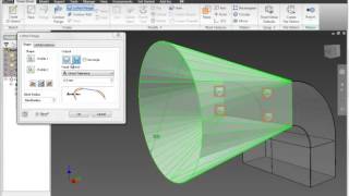 Autodesk® Inventor® Blechteilekonstruktion Video [upl. by Ahsal]