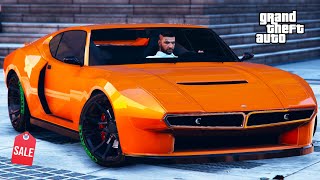 GTA 5 Online Lampadati Viseris Review amp Best Customization SALE De Tomaso Pantera GT5 Maserati Merak [upl. by Nylahs]