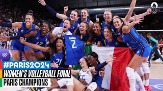 Womens Volleyball Final 🏐  Paris Champions [upl. by Gaye]