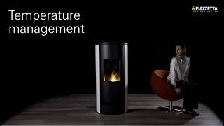 Premium Line pellet stoves Temperature management [upl. by Eceela]