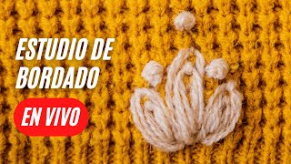 Vamos a bordar nuestras prendas tejidas 🧵  Bordado sobre tejido [upl. by Earlene114]