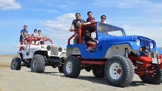 4x4 Adventure and Sandboarding Sand Dunes Paoay Ilocos Norte [upl. by Limann]