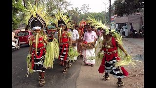 KANNANAKULAM KALARIKKAL KARIMKALI TEMPLE FESTIVAL 2019 [upl. by Mattson]