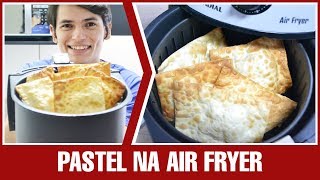 COMO FAZER PASTEL NA AIRFRYER  Receita [upl. by Omora]