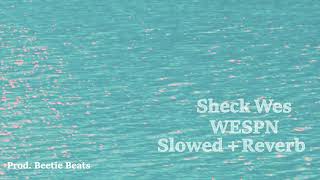 Sheck Wes  WESPN Instrumental slowed  reverb [upl. by Asaeret]