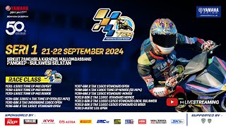 Yamaha Cup Race Round 1 Pangkep 22 Sep 2024 [upl. by Atteloj311]