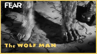 The Original Transformation Scene  The Wolf Man 1941 [upl. by Iadrahs]