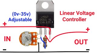 How to make Adjustable Voltage Regulator  DIY Voltage Controller circuit [upl. by Fugere31]