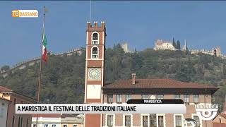 TG BASSANO 18042019  MAROSTICA FESTIVAL DELLE TRADIZIONI ITALIANE [upl. by Nniw260]