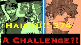 Oikawa Challenges Hinata  Haikyu Chapter 374 Discussion [upl. by Asnerek]