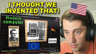 American reacts to Who Invented The Worlds most Important Inventions [upl. by Rep]