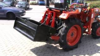 Kippmulde TM120H Heckkippmulde für Kubota Mitraktoren [upl. by Secnarfyram]