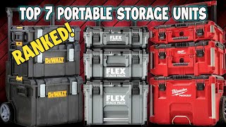 BEST Portable Tool Storage systems RANKED WATCH BEFORE YOU BUY [upl. by Nnaesor870]