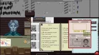 Papers Please  Ending 20 of 20 100  Accuracy Run 615 stamps [upl. by Lakym]