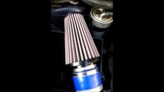 Opel Corsa D 13 cdti Ecoflex Cone Air Filter engine amp on board [upl. by Ainadi762]