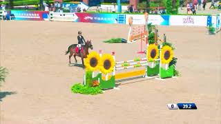 Sep222024 FEI CSI  Jumping Equlleus 125 CM second place 🥈 [upl. by Aevin773]